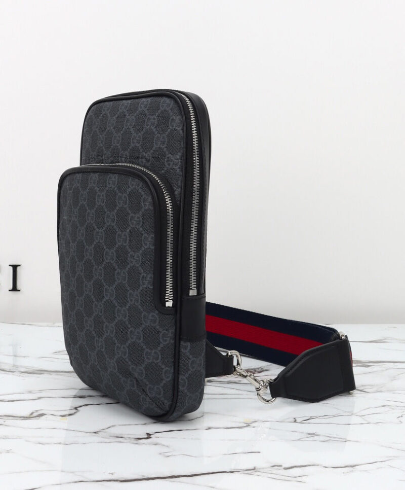 Gucci Small GG Crossbody Bag 822073 Black